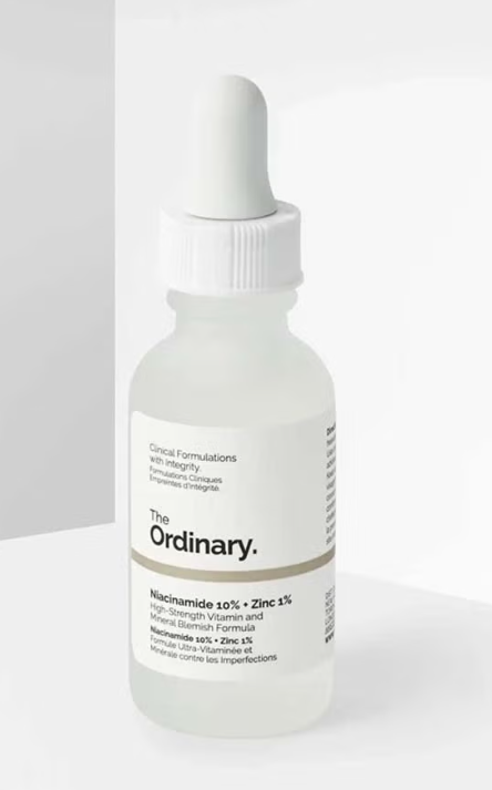 سيروم وجه يحتوي على نياسيناميد 10% وزنك 1%