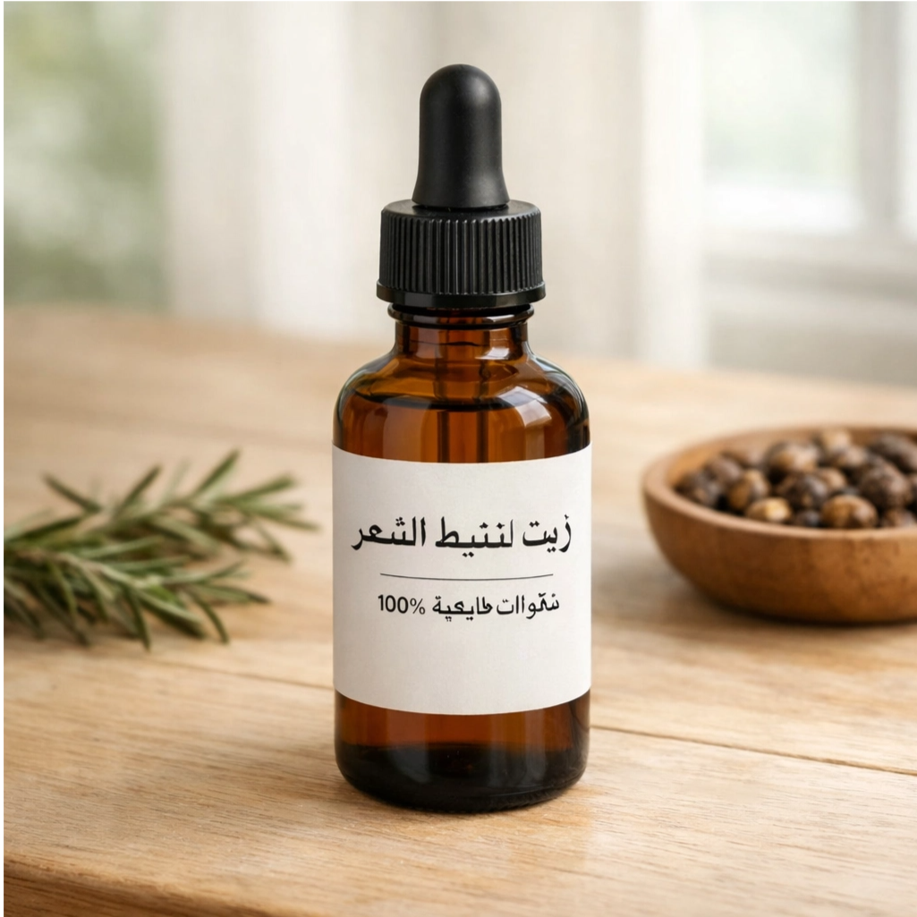 خلصة من الزيوت و الاعشاب للشعر محضره في البيت