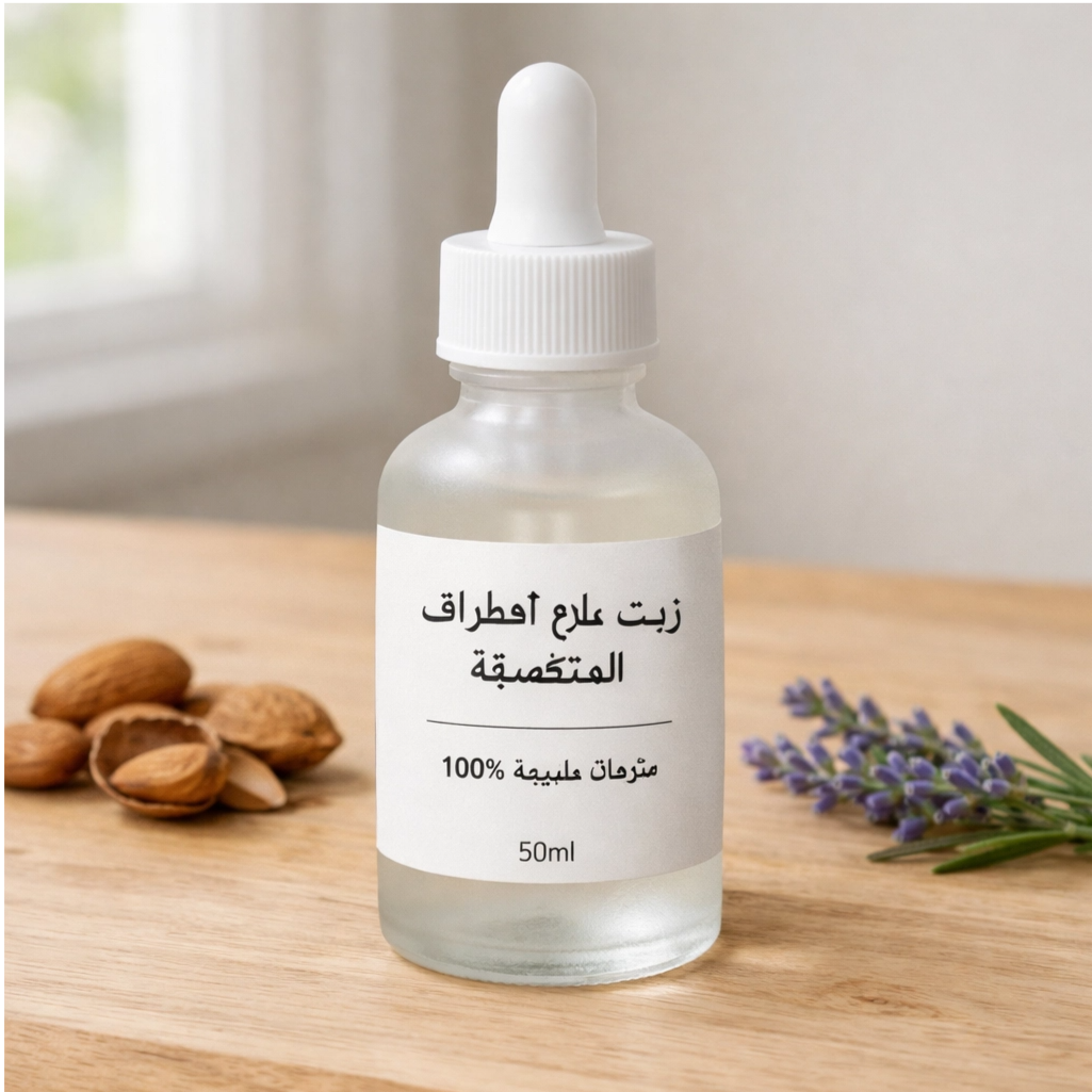 زيت علاج الأطراف المتقصفة